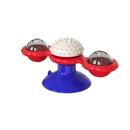 Kattleksak – Snurrande Träningstavla med Sugkopp