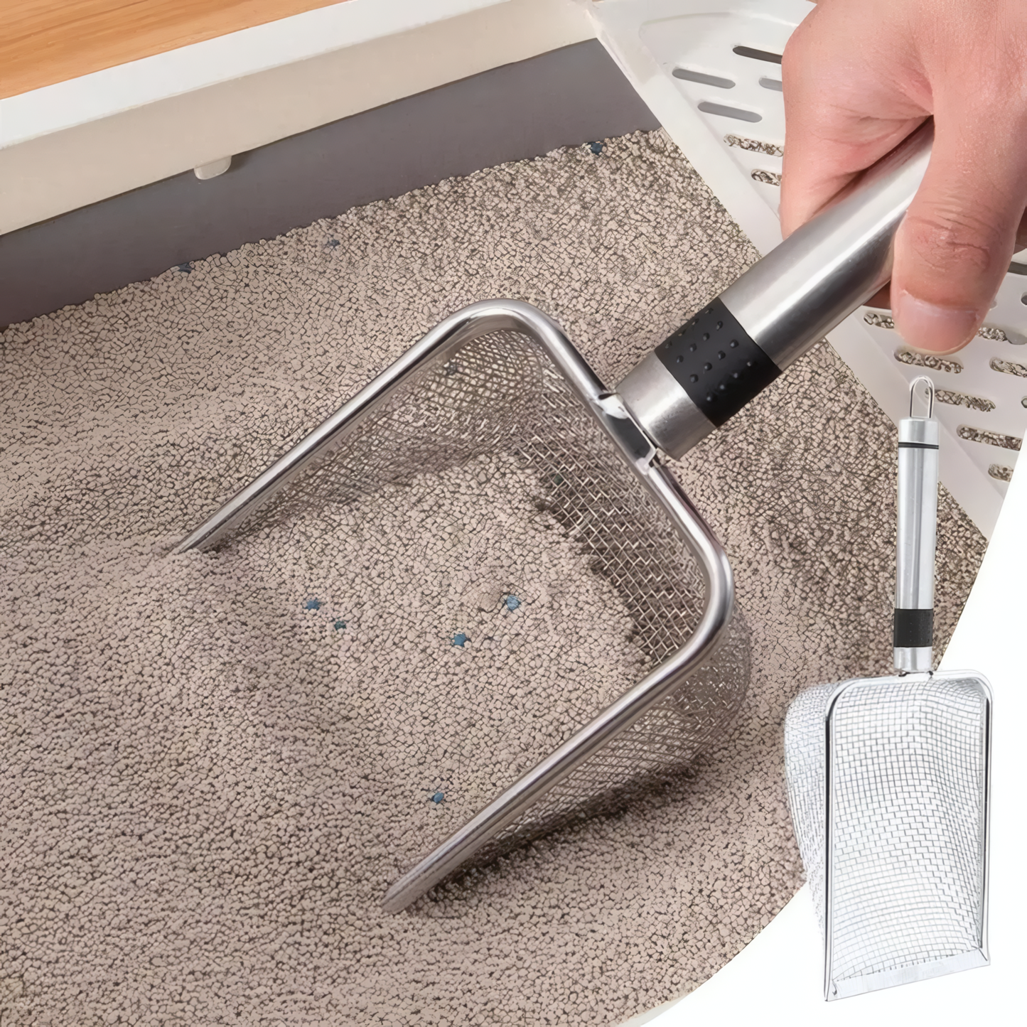 Rostfri Kattsandspade