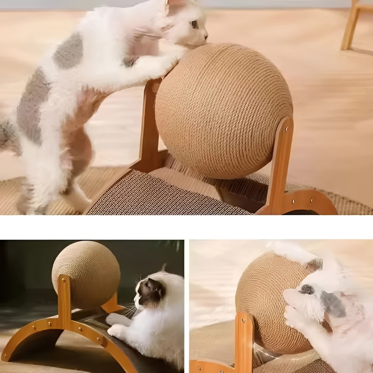 2-i-1 Kattklösbräda