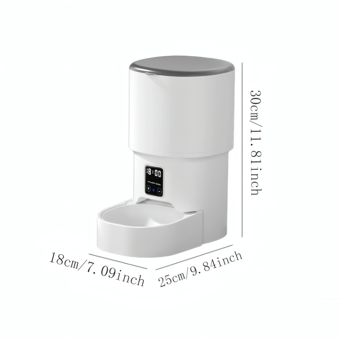 Intelligent Foderautomat för Katt &amp; Hund