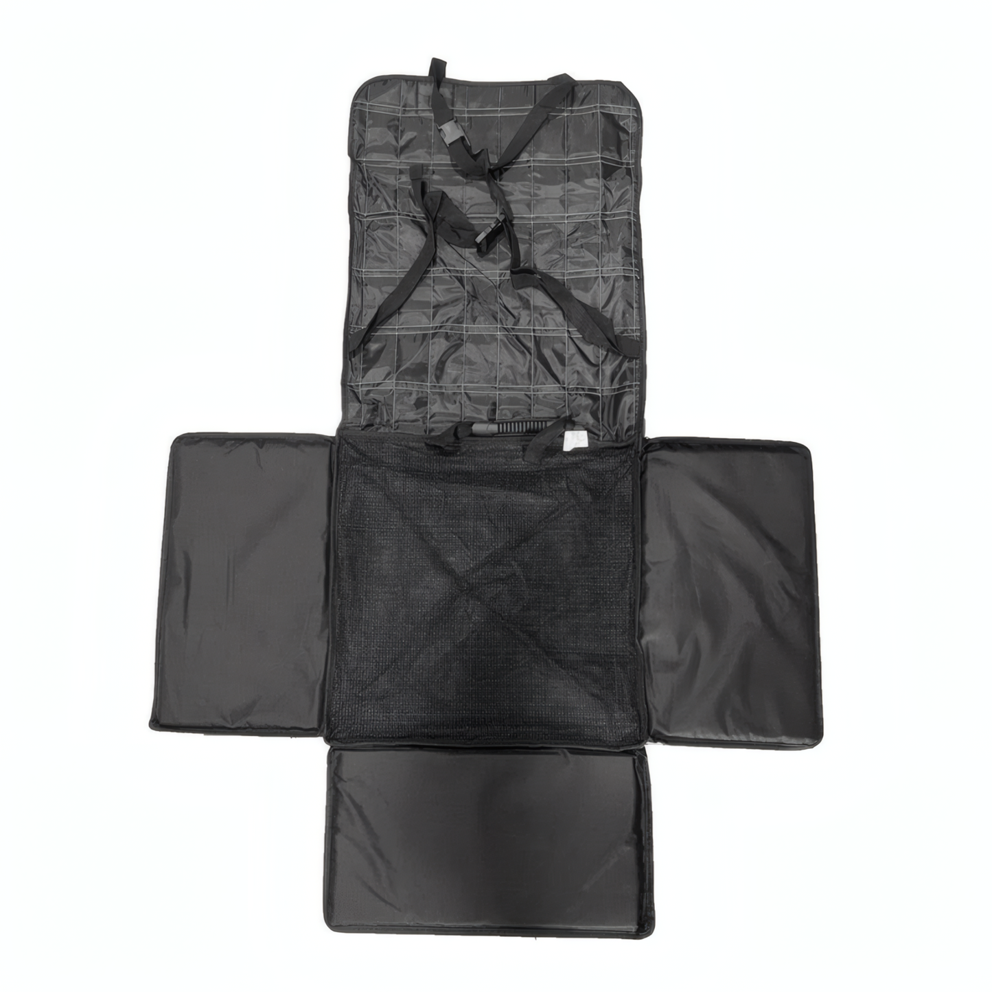 Bilbädd &amp; Transportväska – Vattentät Hund- och Kattbädd för Resa