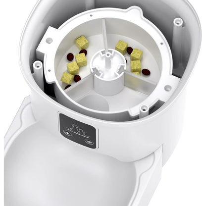 Smart Automatisk Foderautomat 4L – Tuya WiFi med Tidsinställd &amp; Portionsstyrd Utfodring för Hund &amp; Katt