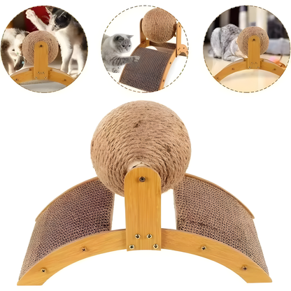 2-i-1 Kattklösbräda