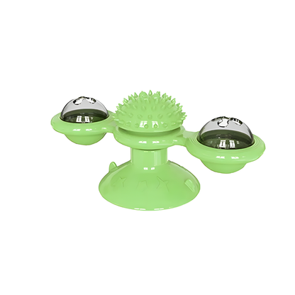 Kattleksak – Snurrande Träningstavla med Sugkopp