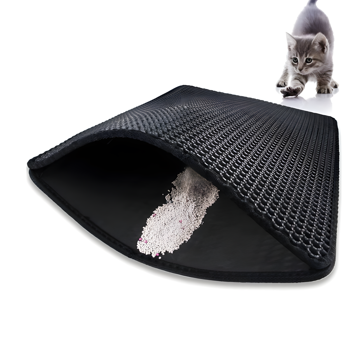 Kattlådematta – Vattentät, Halkfri och Tvättbar